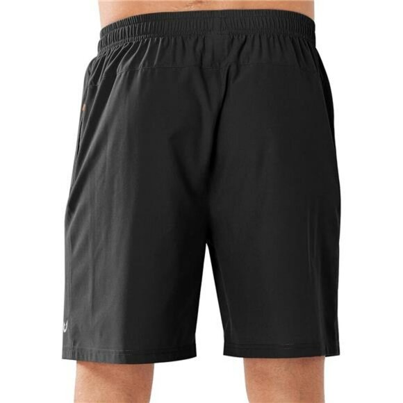 Mens Athletic Running Shorts Quick Dry Workout Gym Tennis Hiking Zipper Pockets - Picture 2 of 6